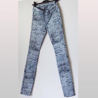 ドクターデニム(Dr.Denim)のドクターデニム レディース スキニーパンツ ジーンズ デニム スネークプリント(デニム/ジーンズ)