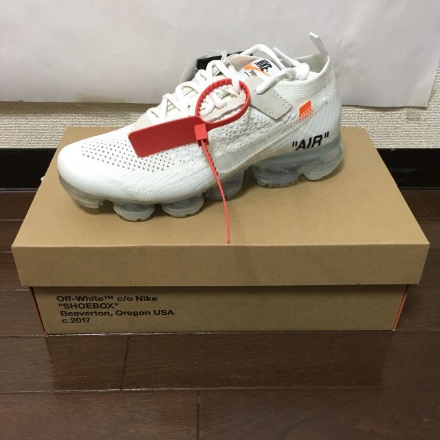 AIR VAPORMAX FLYKNIT × off-white 25cm