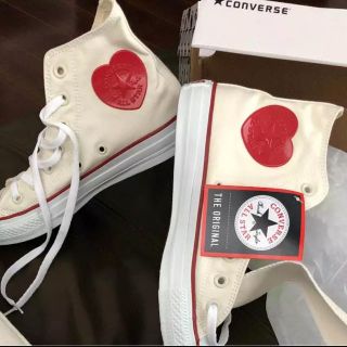 コンバース(CONVERSE)のコンバース ハートパッチ スニーカー ハイカット(スニーカー)