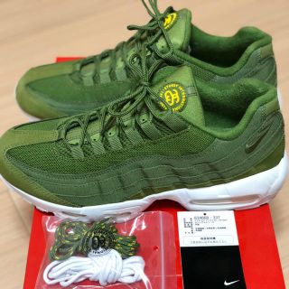 ステューシー(STUSSY)のNike air max 95 / stussy olive 27cm(スニーカー)