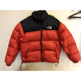 ザノースフェイス(THE NORTH FACE)のヌプシ マンゴーオレンジXL(ダウンジャケット)