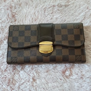 ルイヴィトン(LOUIS VUITTON)のルイヴィトン ダミエ システィナ 長財布(長財布)