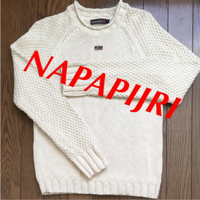 ニット セーター コットン NAPAPIJRI レア S ナバビリ