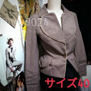 ヴィヴィアン(Vivienne Westwood) フリル テーラードジャケット ...