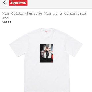 シュプリーム(Supreme)のMサイズ supreme tee  NanGoldin(その他)