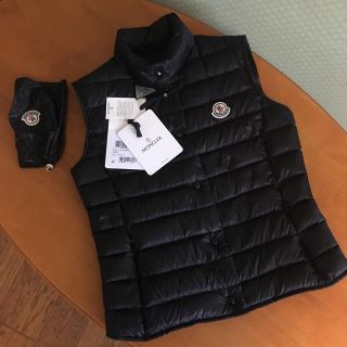 モンクレール(MONCLER)のモンクレール ダウンベスト LIANE 0 ブラック 3シーズン(ダウンベスト)