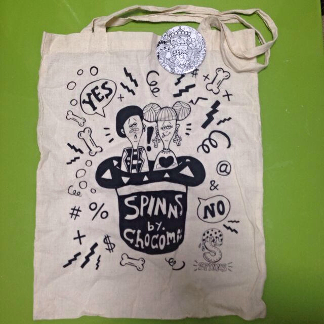 SPINNS(スピンズ)のSPINNS ×chocomii トート レディースのバッグ(トートバッグ)の商品写真