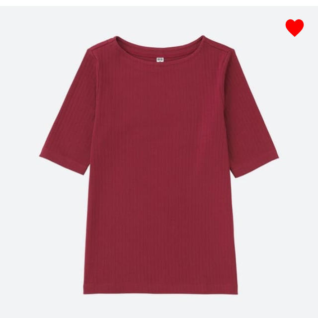 UNIQLO(ユニクロ)のユニクロ カットソー レディースのトップス(カットソー(半袖/袖なし))の商品写真