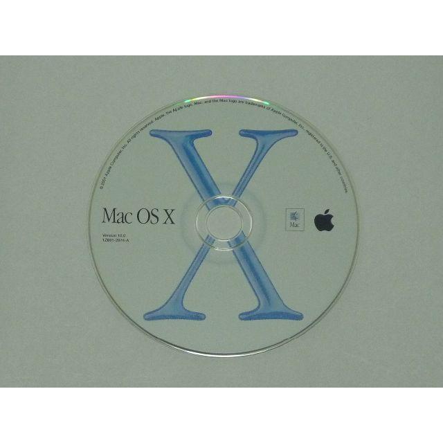 Apple(アップル)のMacOS X 10.0＆10.1 (CD-ROM)[２枚組]  スマホ/家電/カメラのPC/タブレット(PCパーツ)の商品写真
