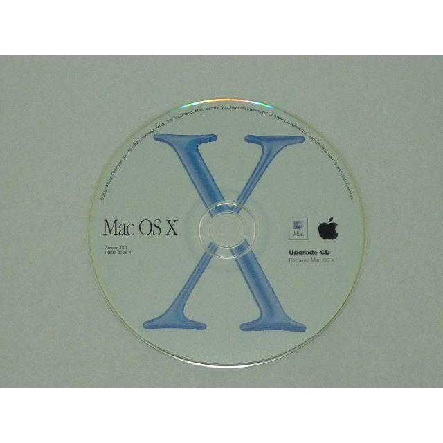 Apple(アップル)のMacOS X 10.0＆10.1 (CD-ROM)[２枚組]  スマホ/家電/カメラのPC/タブレット(PCパーツ)の商品写真