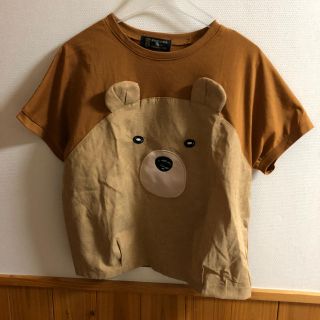 リベットアンドサージ(rivet & surge)の新品 rivet&serge  くまモチーフカットソー トップス(Tシャツ(半袖/袖なし))