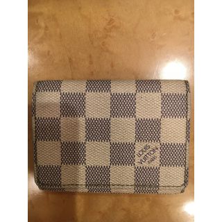 ルイヴィトン(LOUIS VUITTON)の★ルイヴィトン  ダミエ アズール 名刺入れ カードケース★(名刺入れ/定期入れ)