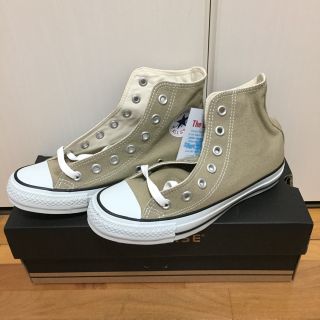 コンバース(CONVERSE)のコンバース  ベージュ 22(スニーカー)