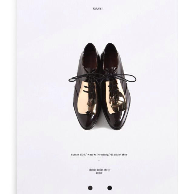 dholic(ディーホリック)の【DHOLIC】エナメルシューズ レディースの靴/シューズ(ローファー/革靴)の商品写真