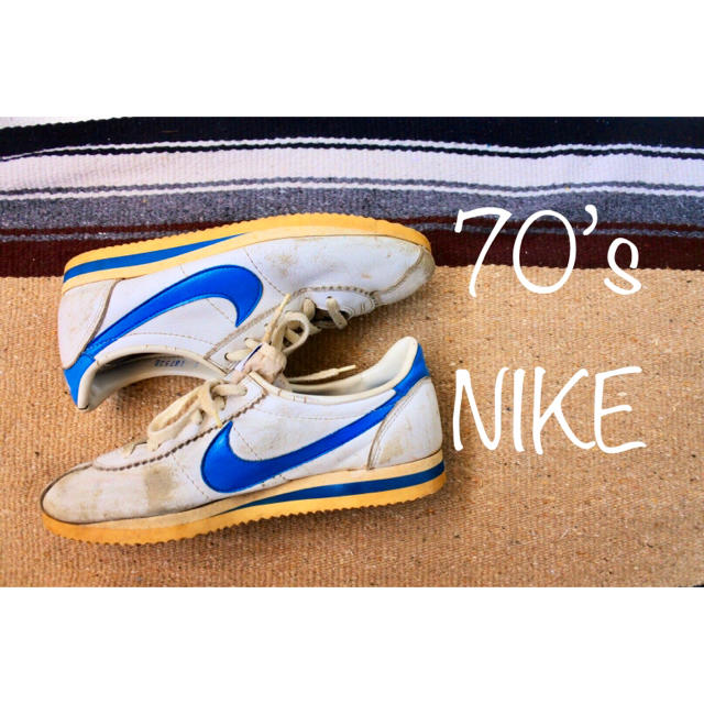 レア！70年代NIKEレザーコルテッツ【7】vintageスニーカーusa | フリマアプリ ラクマ