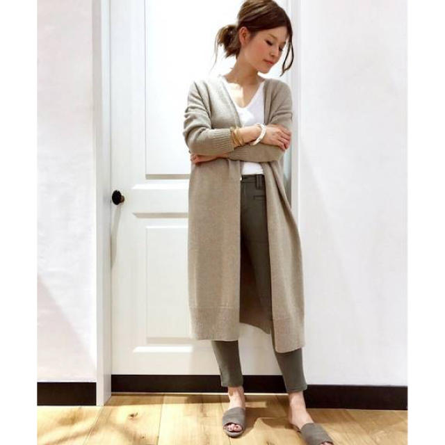 Deuxieme Classe  Liry Linen スリットカーディガン