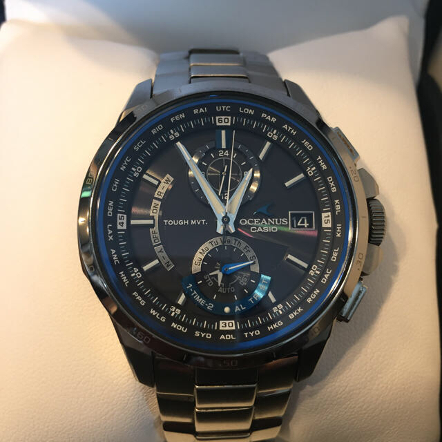 CASIO(カシオ)のカシオ CASIO オシアナス OCEANUS OCW-T1000-1AJF メンズの時計(腕時計(アナログ))の商品写真