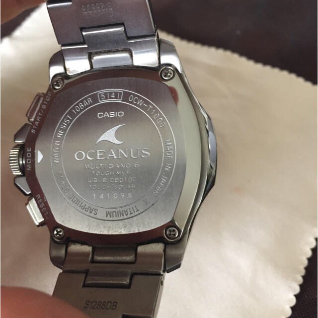 CASIO(カシオ)のカシオ CASIO オシアナス OCEANUS OCW-T1000-1AJF メンズの時計(腕時計(アナログ))の商品写真