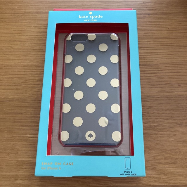 kate spade new york(ケイトスペードニューヨーク)のケイトスペード iPhone6用スマホケース スマホ/家電/カメラのスマホアクセサリー(iPhoneケース)の商品写真