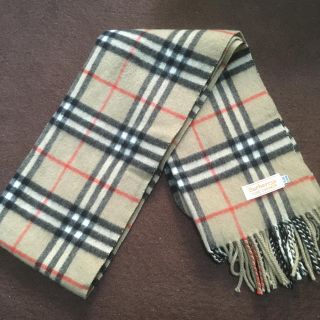 バーバリー(BURBERRY)のバーバリー BURBERRY カシミアマフラー (マフラー/ショール)