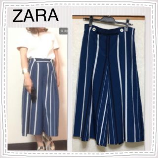 ザラ(ZARA)のZARA☆ストライプガウチョ (その他)