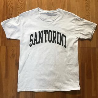 オーシバル(ORCIVAL)のBshop SAMTORINI ロゴTシャツ MORRIS&SONS ビショップ(Tシャツ(半袖/袖なし))