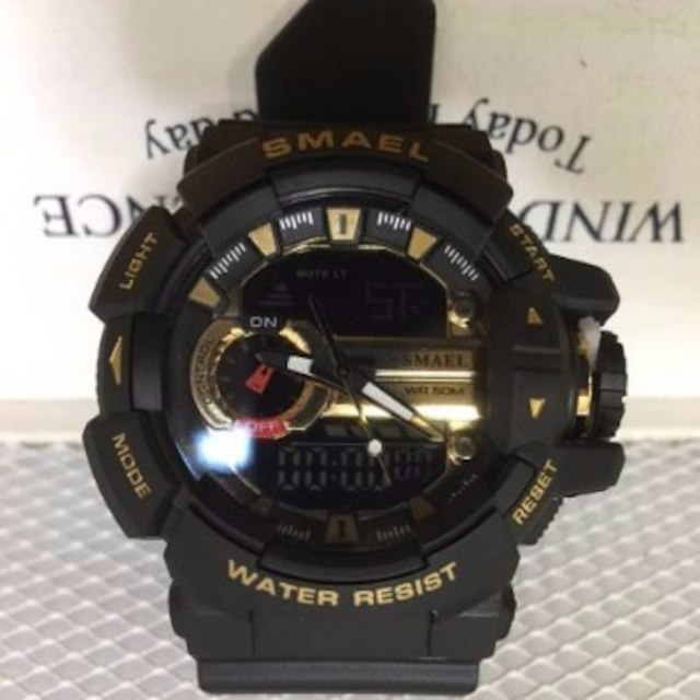 新作 新品腕時計『S-SHOCK』ゴールド×ブラック！ メンズの時計(その他)の商品写真