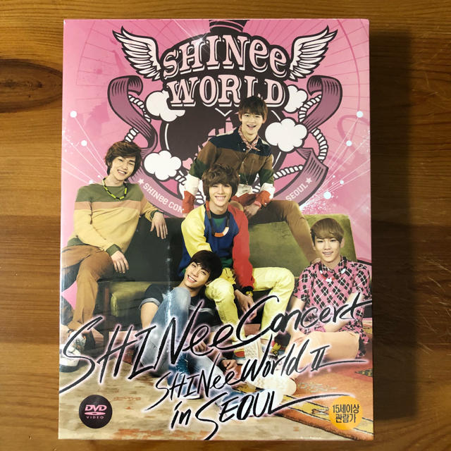 ［新品未開封］SHINee  WORLD  Ⅱ  in  SEOUL  DVD