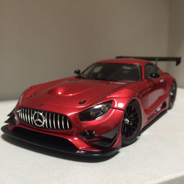 AOSHIMA(アオシマ)のタミヤ メルセデス AMG GT3 エンタメ/ホビーのおもちゃ/ぬいぐるみ(模型/プラモデル)の商品写真