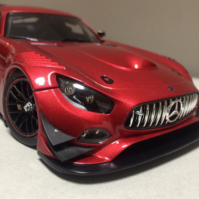 AOSHIMA(アオシマ)のタミヤ メルセデス AMG GT3 エンタメ/ホビーのおもちゃ/ぬいぐるみ(模型/プラモデル)の商品写真