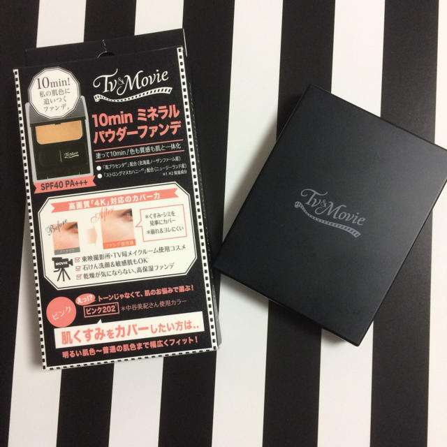 Cosme Kitchen(コスメキッチン)の【限定】TV&Movie 10min ミネラルパウダーファンデ コスメ/美容のベースメイク/化粧品(ファンデーション)の商品写真