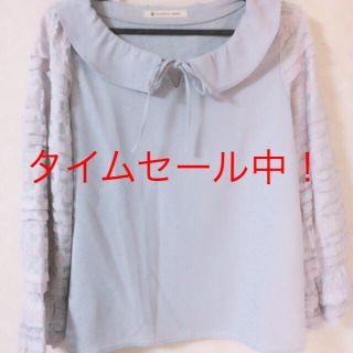 マジェスティックレゴン(MAJESTIC LEGON)の【週末限定SALE】袖レースブラウス♡(シャツ/ブラウス(長袖/七分))