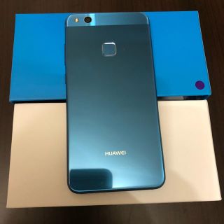 アンドロイド(ANDROID)の極美品 HUAWEI P10 LITE SIMフリー サファイアブルー 残債なし(スマートフォン本体)