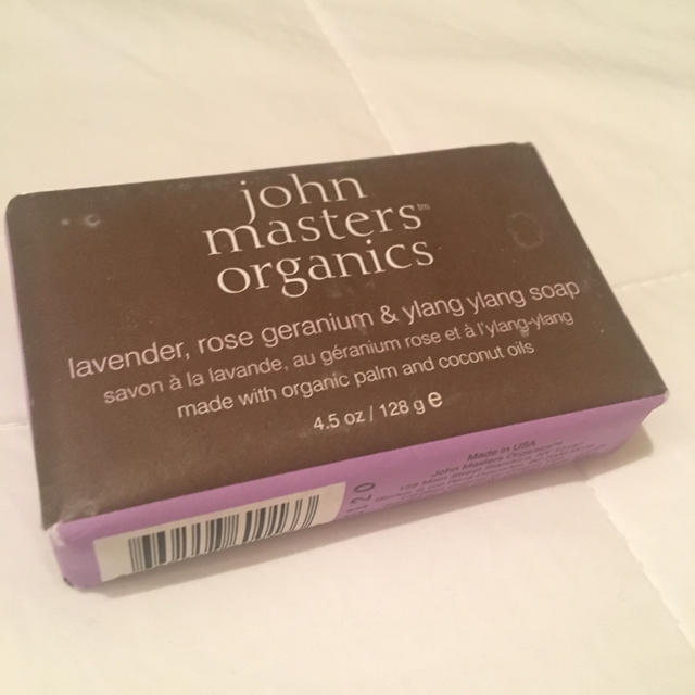 John Masters Organics(ジョンマスターオーガニック)のjohn master organics ラベンダーローズゼラニウム コスメ/美容のボディケア(ボディソープ/石鹸)の商品写真