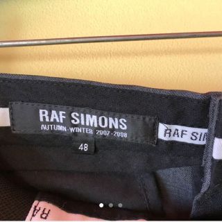 ラフシモンズ(RAF SIMONS)のraf simons スラックス(スラックス)