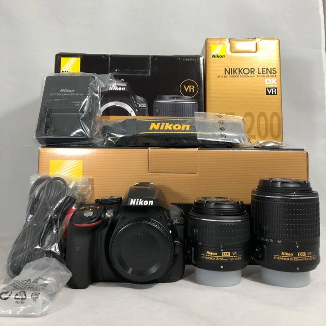 Nikon ニコン D5300 ダブルズームキット2 シャッター回数1108回