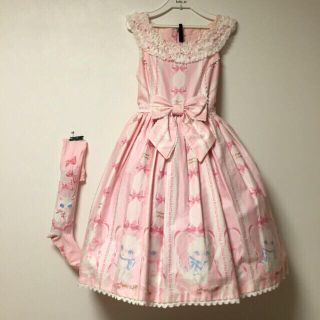 アンジェリックプリティー(Angelic Pretty)の白様お取り引き中(ひざ丈ワンピース)