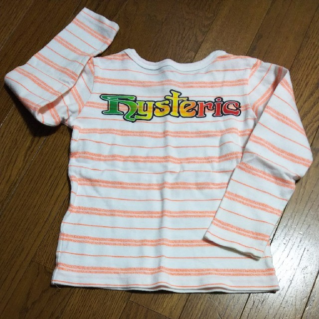 HYSTERIC MINI(ヒステリックミニ)のヒステリックミニ★ミニちゃんプリント長袖Tシャツ★110 男女OK！ キッズ/ベビー/マタニティのキッズ服女の子用(90cm~)(Tシャツ/カットソー)の商品写真