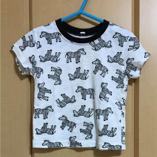 ニシマツヤ(西松屋)の西松屋シマウマTシャツ(Ｔシャツ)