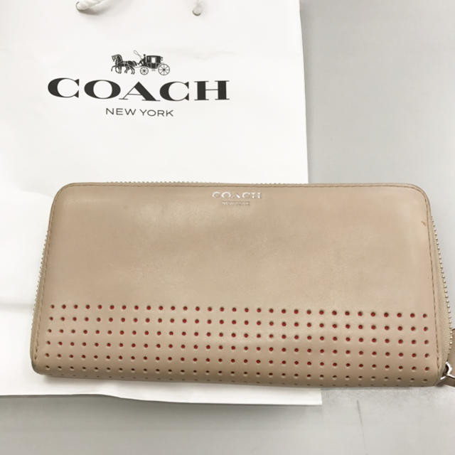 COACH(コーチ)の処分セール！コーチ長財布 レディースのファッション小物(財布)の商品写真