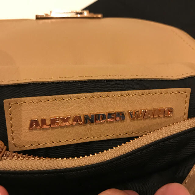 Alexander Wang(アレキサンダーワン)の✴︎最終sale✴︎Alexander Wang   ショルダーバッグ ベージュ レディースのバッグ(ショルダーバッグ)の商品写真