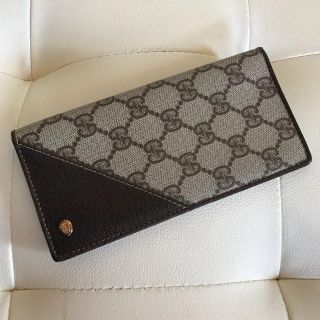 グッチ(Gucci)のほぼ未使用 GUCCI グッチ 財布 お札入れ オールドグッチ 長財布(財布)