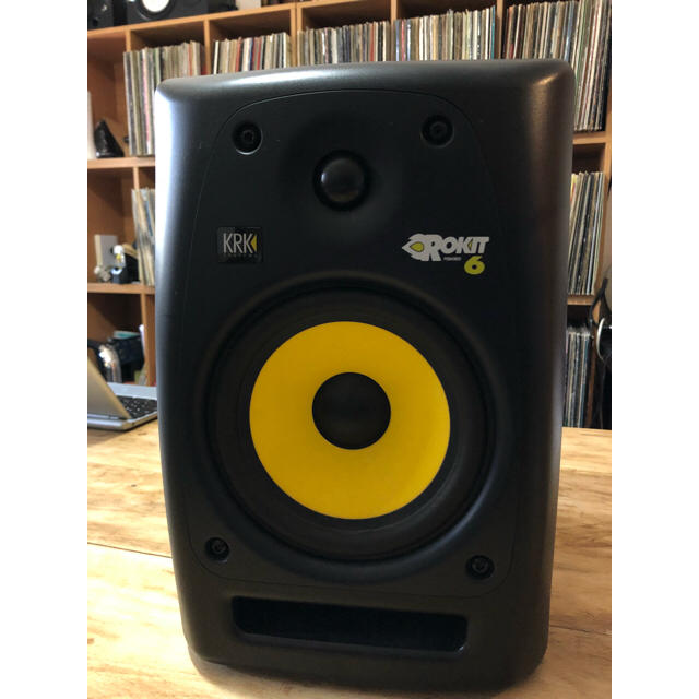 KRK ROKIT6 パワードモニタースピーカー RPG2 電源ケーブル付 中古 www ...