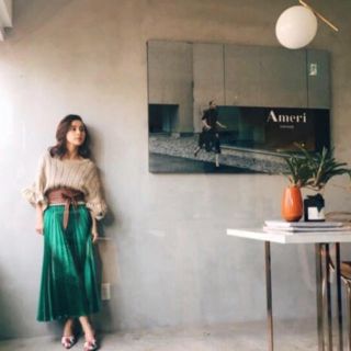 アメリヴィンテージ(Ameri VINTAGE)のAmeri  VINTAGE   SUMMER KNIT(ニット/セーター)