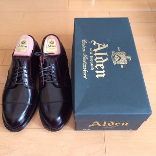 オールデン(Alden)のAldenオールデン Straight Tip #2160 7Eコードバン(ドレス/ビジネス)