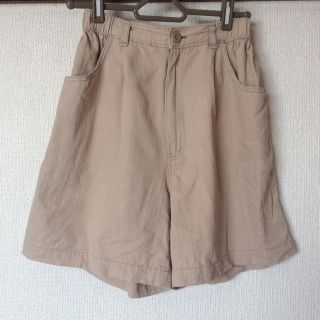 ショートパンツ  ベージュ(ショートパンツ)