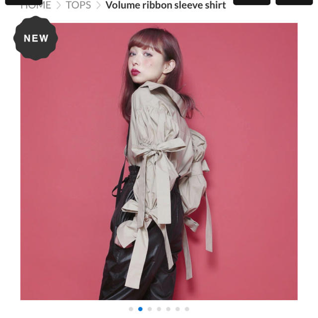 Fallin'(フォーリン)のFICTION TOKYO ブラウス レディースのトップス(シャツ/ブラウス(長袖/七分))の商品写真