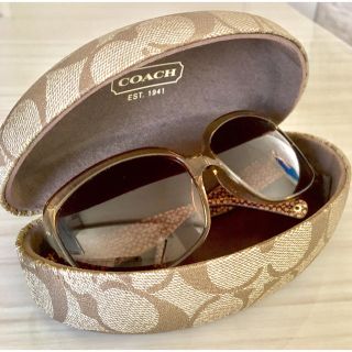 コーチ(COACH)の【人気商品】COACH(コーチ) サングラス ライトブラウン(サングラス/メガネ)