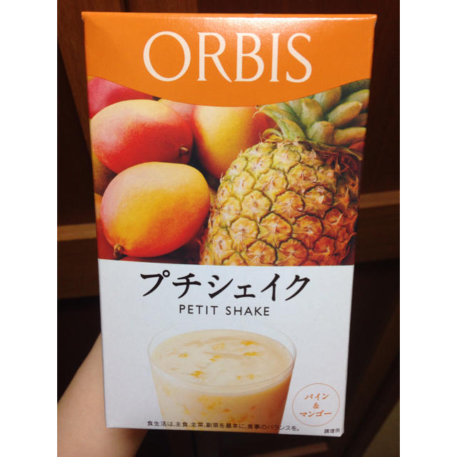 ORBIS(オルビス)のオルビス★プチシェイクパイン&マンゴー7袋1食おきかえダイエット 栄養バランス コスメ/美容のダイエット(ダイエット食品)の商品写真