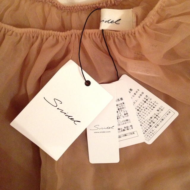 SNIDEL(スナイデル)の11AW snidel チュールスカート レディースのスカート(ミニスカート)の商品写真